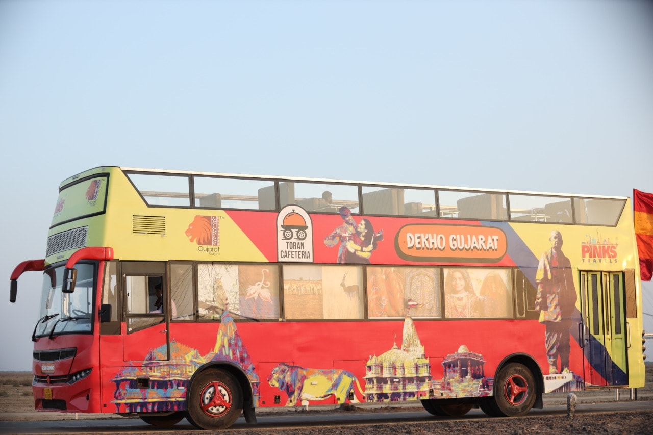 Dekho Amdavad - Hop On Hop Off Double Decker Ahmedabad City Tour